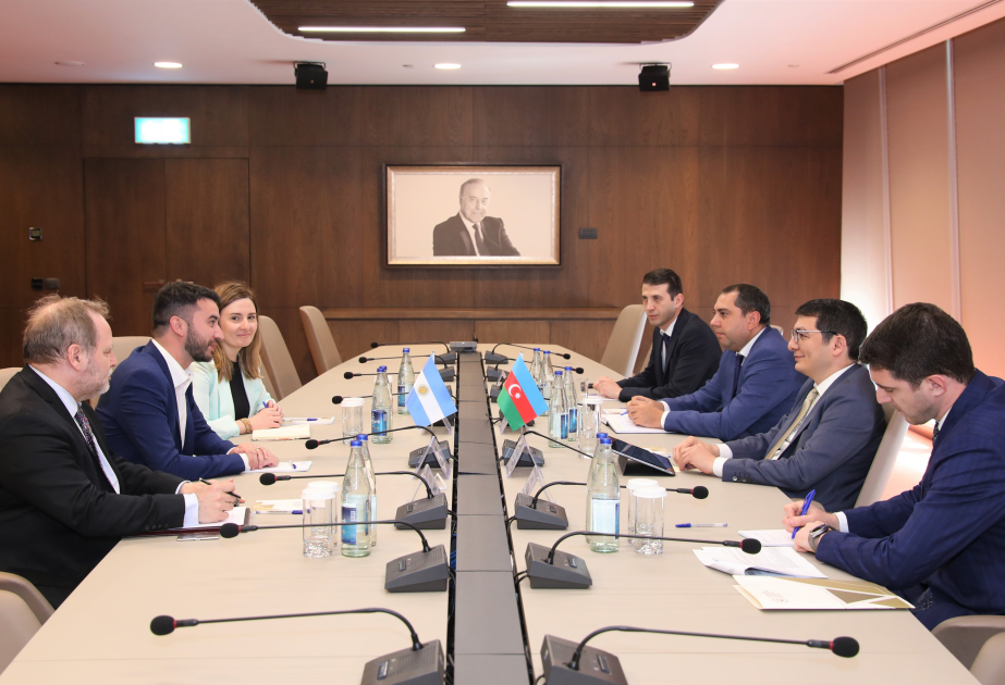 Se abordó la celebración de la segunda reunión del grupo de trabajo entre Azerbaiyán y Argentina