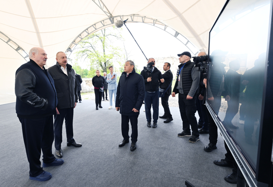 Les présidents Aliyev et Loukachenko informés du plan général de Choucha