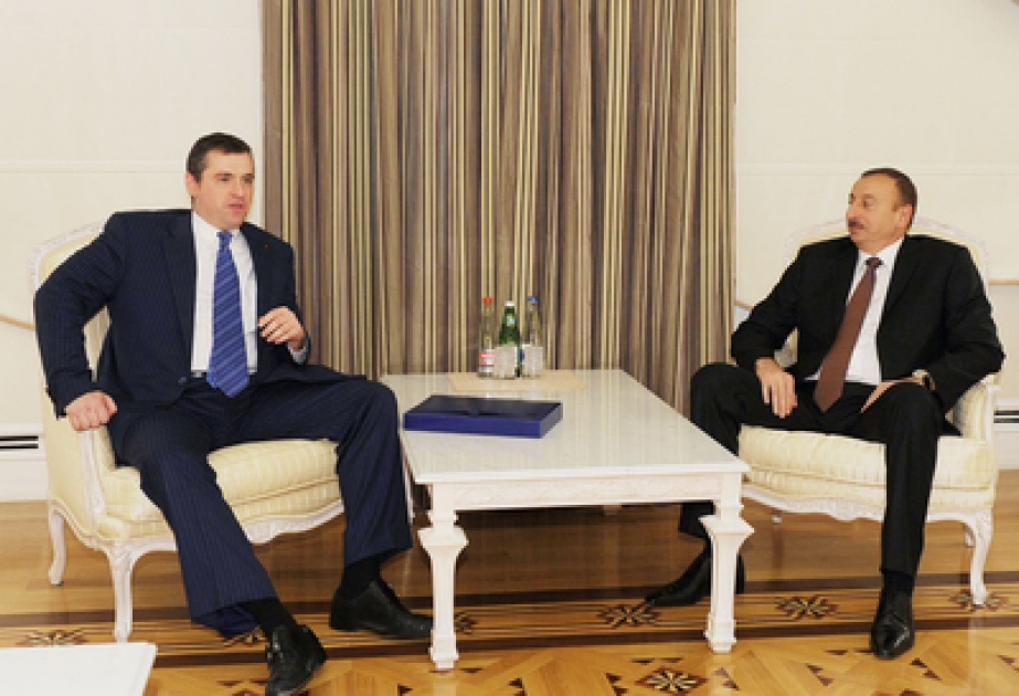 Le président Ilham Aliyev a reçu Léonid Sloutski, chef du Comité pour la CEI de la Douma de la Fédération de Russie