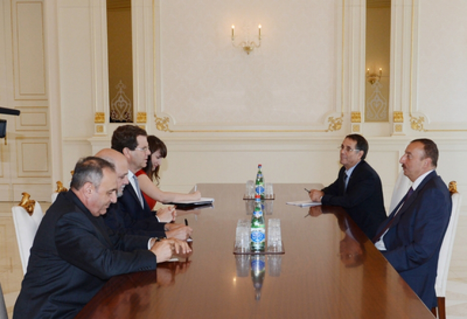 Le président azerbaïdjanais Ilham Aliyev a reçu la délégation conduite par le directeur général du Comité juif américain