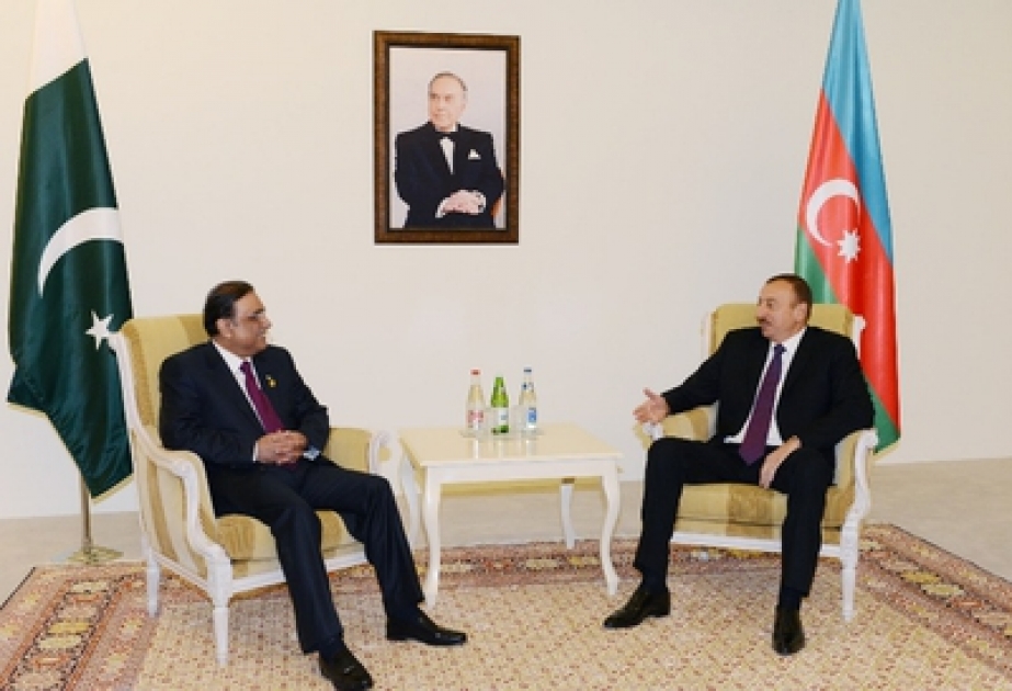 Le président azerbaïdjanais Ilham Aliyev s’est entretenu avec son homologue pakistanais Asif Ali Zaradari