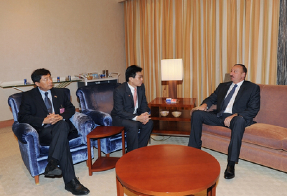 Le président azerbaïdjanais M. Ilham Aliyev est arrivé en visite d’Etat en République de Singapour