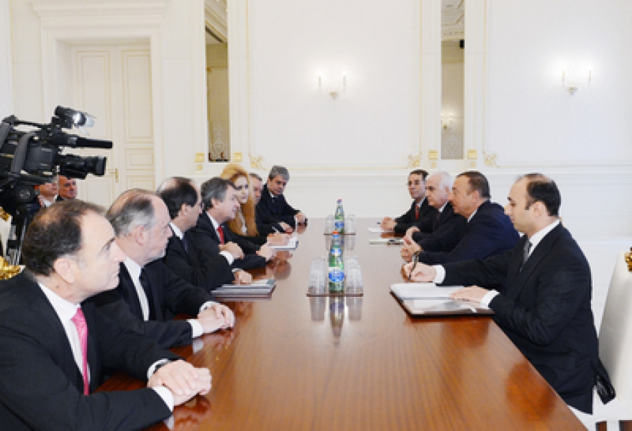 Le président azerbaïdjanais Ilham Aliyev a reçu la délégation conduite par le ministre argentin de l’Agriculture, de l’Elevage et de la Pêche