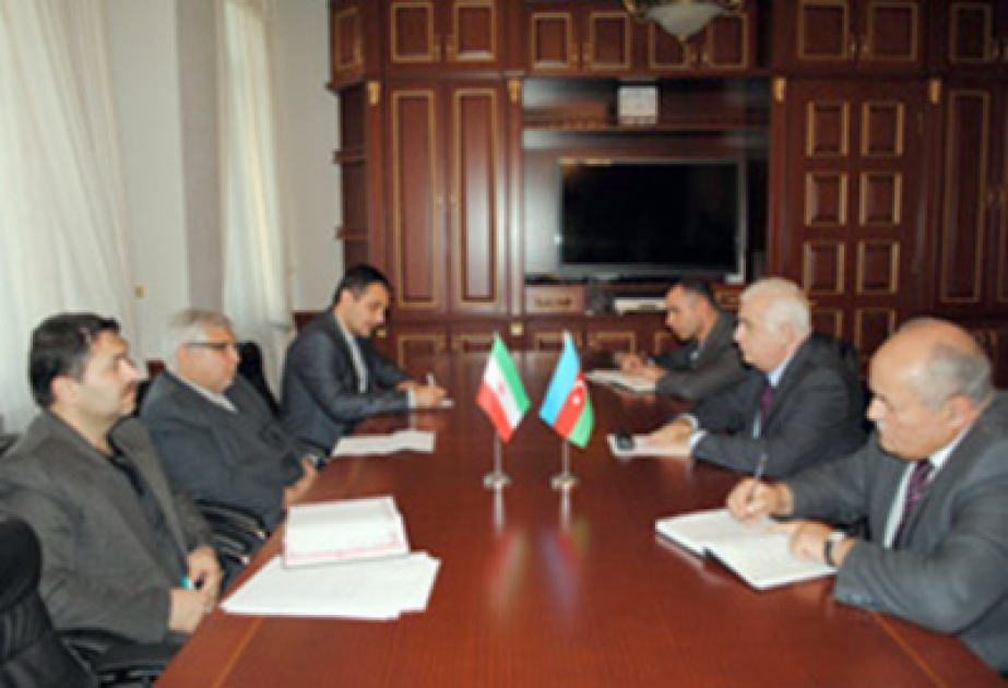 Azerbaijan`s agriculture minister meets Iranian ambassador