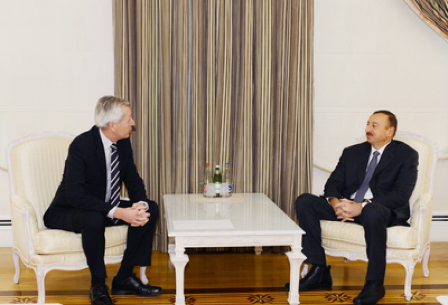 Le président azerbaïdjanais Ilham Aliyev a reçu Nick de Bois, membre du parlement britannique