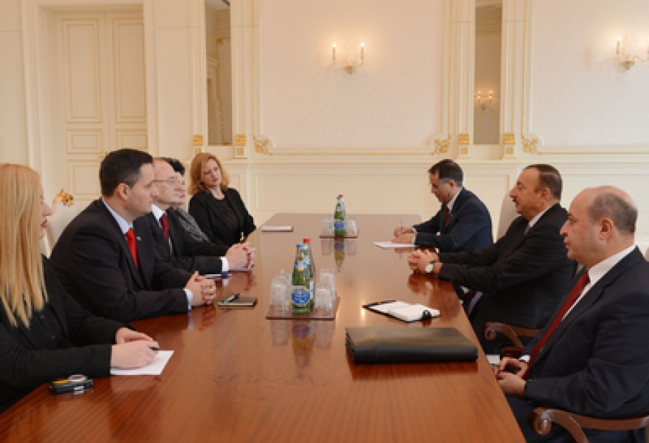 Le président azerbaïdjanais Ilham Aliyev a reçu la délégation conduite par le président de la Chambre des Représentants de l’Assemblée parlementaire de la Bosnie-Herzégovine