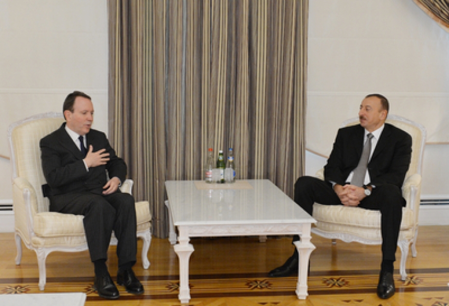 Le président Ilham Aliyev a reçu l’ambassadeur britannique en Azerbaïdjan