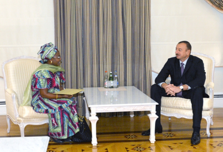 Le président azerbaïdjanais Ilham Aliyev a reçu la ministre gambienne des Affaires étrangères VIDEO