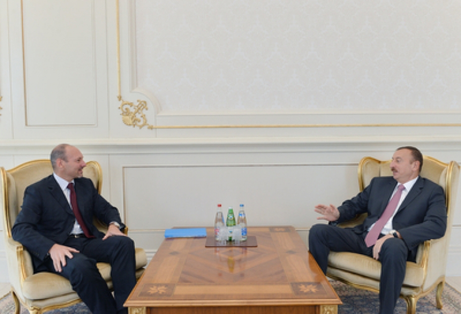 Le président azerbaïdjanais Ilham Aliyev a reçu l’ambassadeur de l’Union Européenne en Azerbaïdjan VİDEO