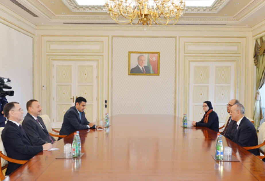 Le président Ilham Aliyev a reçu Ahmed Toufiq, ministre marocain des Habous et des affaires islamiques VİDEO