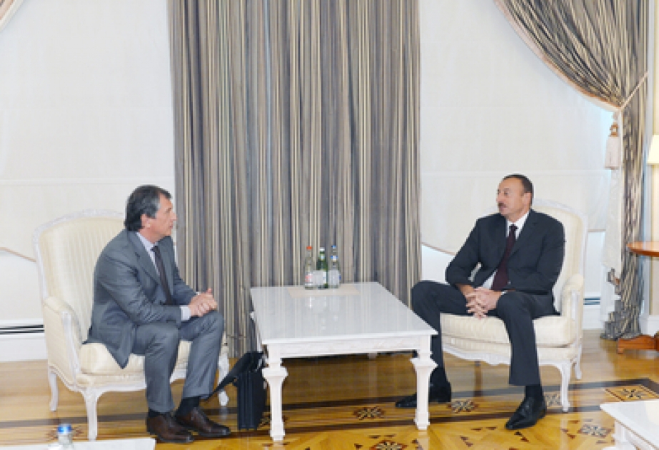 Le président azerbaïdjanais Ilham Aliyev a reçu le président de la société russe «Rosneft» VİDEO