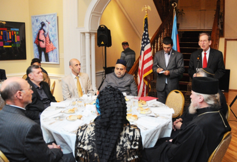 US-Botschaft in Aserbaidschan anlässlich des heiligen Monats Ramadan eine Iftar-Zeremonie organisiert