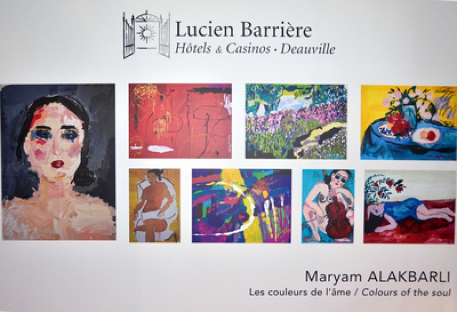 Young Azerbaijani artist opens exhibition in France