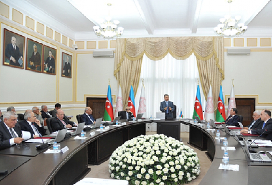 Состоялось заседание Президиума Национальной Академии наук Азербайджана