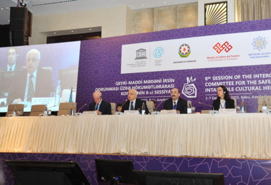 8th Session of UNESCO Intergovernmental Committee for Safeguarding of Intangible Cultural Heritage kicks off in Baku