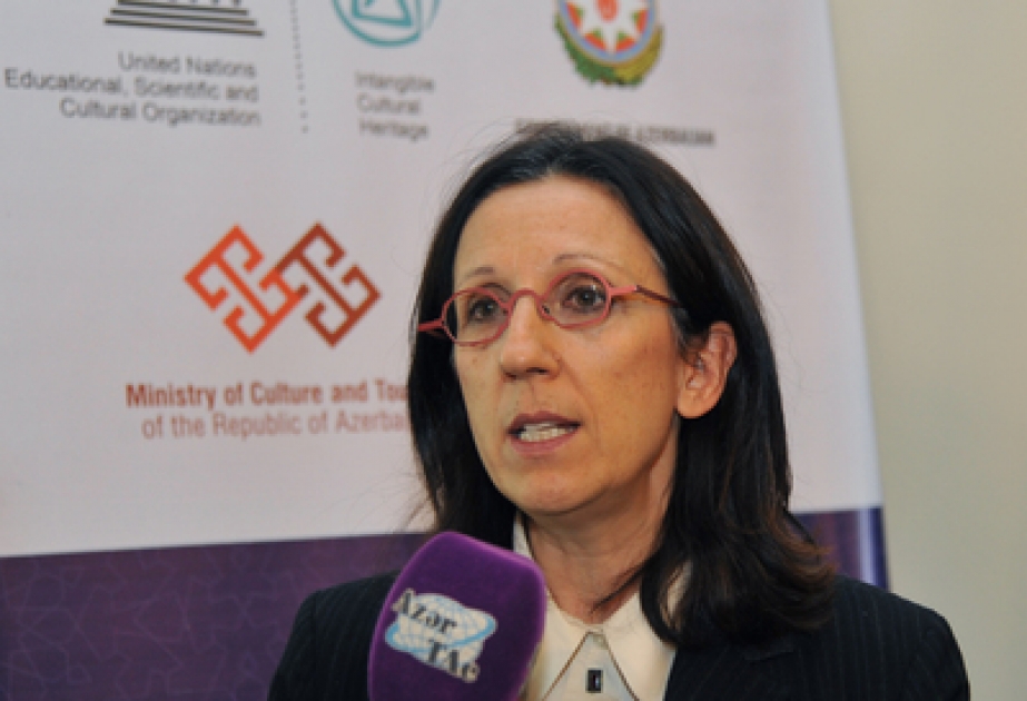 Cecile Duvelle : l’Azerbaïdjan va beaucoup soutenir les activités de l’UNESCO qui est en train de traverser une période difficile VİDEO