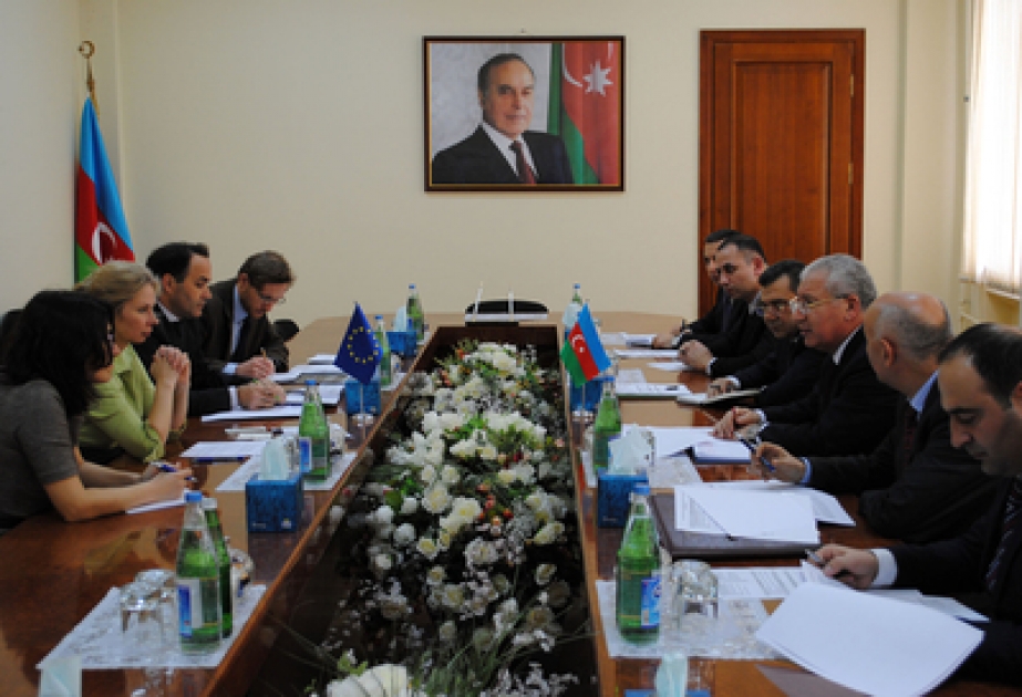 Le ministre azerbaïdjanais de l’agriculture a rencontré a responsable de la représentation de l’Union européenne en Azerbaïdjan