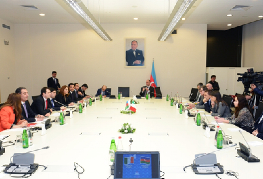 In Baku aserbaidschanisch-italienisches Businesstreffen stattgefunden