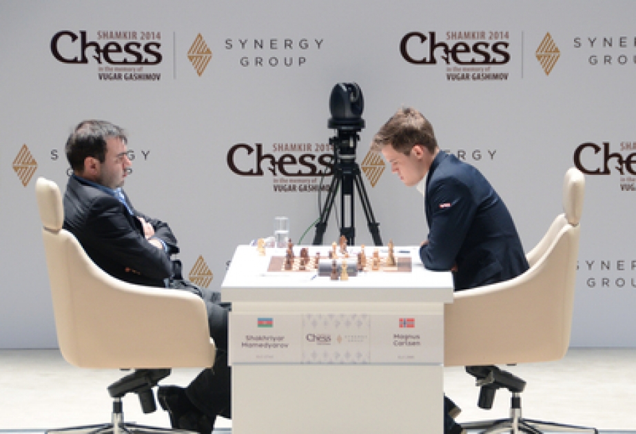 Maqnus Karlsen Vüqar Həşimovun xatirəsinə həsr olunan “Shamkir Chess 2014” turnirində ilk qələbəsini qazanmışdır VİDEO