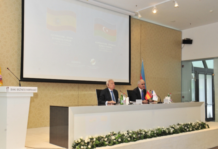 Un forum d’affaires azerbaïdjano-espagnol s’est tenu à Bakou