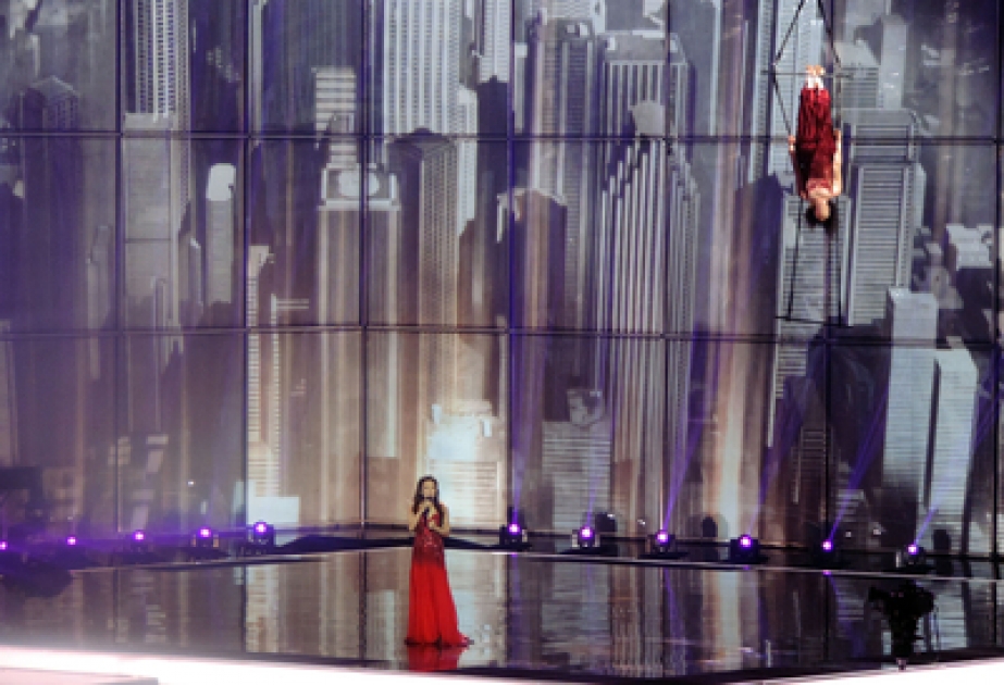 Azərbaycanın “Eurovision-2014” mahnı müsabiqəsində təmsilçisi Dilarə Kazımova finala vəsiqə qazanmışdır VİDEO