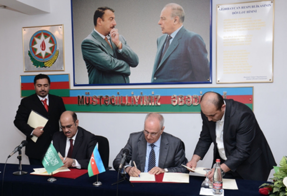 توقيع مذكرة تفاهم للتعاون في مجال تبادل الأخبار بين وكالتي أذرتاج الأذربيجانية وواس السعودية