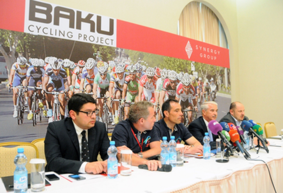 “环游阿塞拜疆”自行车大赛新闻发布会召开
