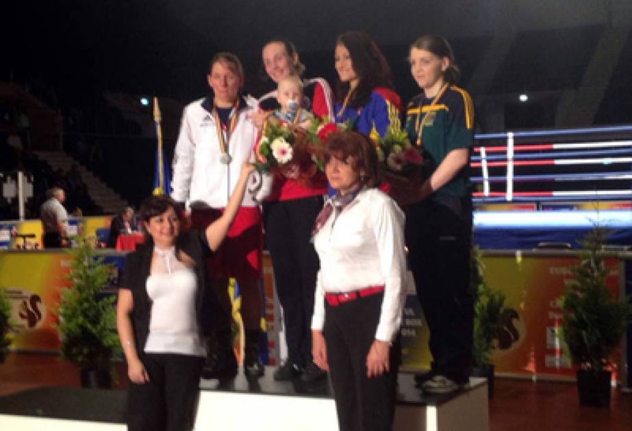 Yelena Vıstropova ist erste Europameisterin in der aserbaidschanischen Boxgeschichte geworden