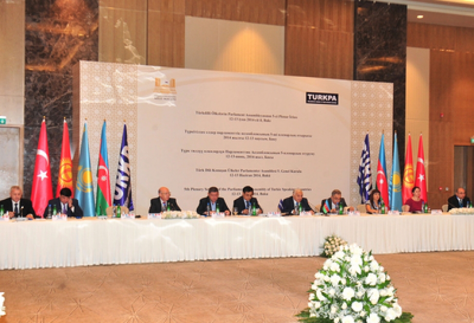 L’Assemblée parlementaire des pays turcophones tient sa 5e réunion plénière à Bakou