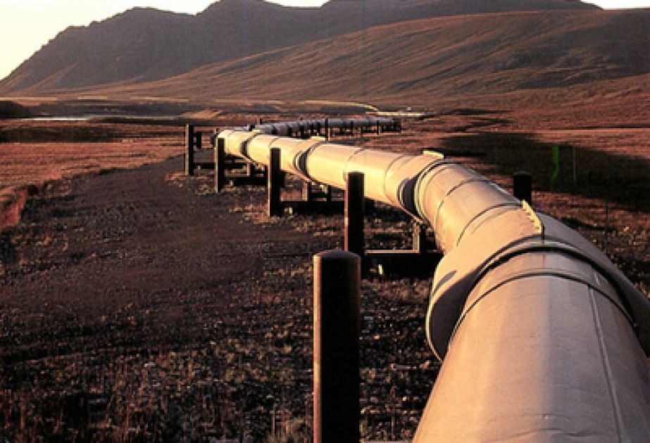 Au cours des quatre premiers mois de 2014, 9,5 milliards mètres cubes de gaz ont été acheminés par les gazoducs principaux