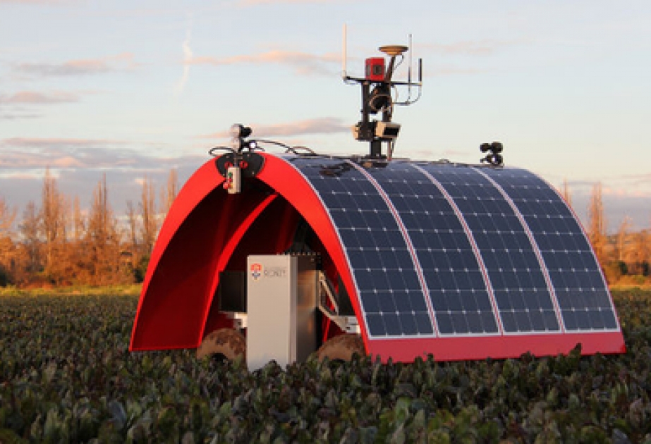 Solar powered agricultural robot built in Australia