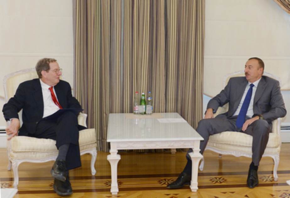 Le président Ilham Aliyev a reçu l’ambassadeur des Etats-Unis en Azerbaïdjan VIDEO