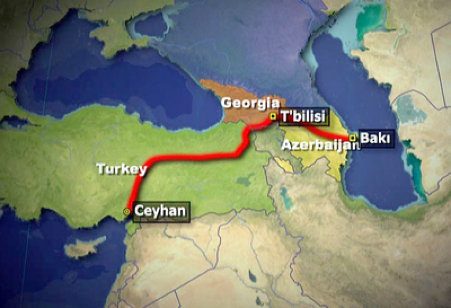 Janvier – juin: 17.8 millions de tonnes de pétrole brut transportés par Bakou –Tbilissi –Ceyhan
