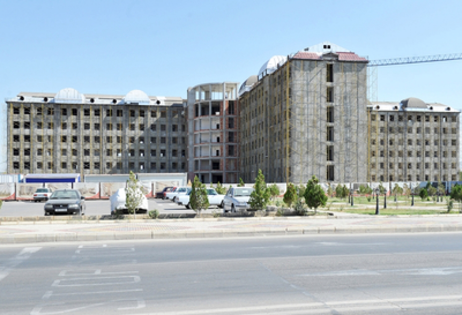 Naxçıvan Muxtar Respublika Xəstəxanasının binası yenidən qurulur
