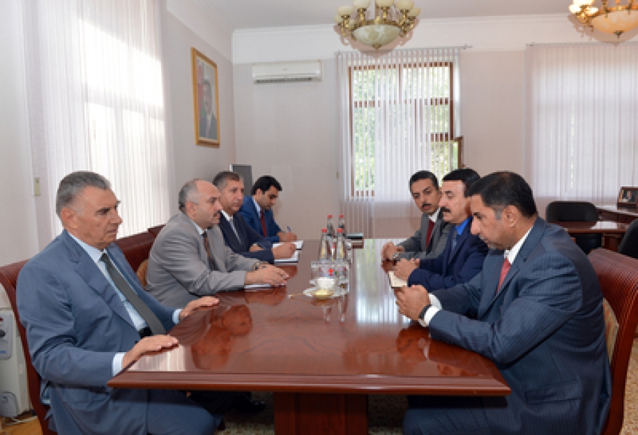 نائب رئيس الوزراء يلتقي السفير العراقي في أذربيجان