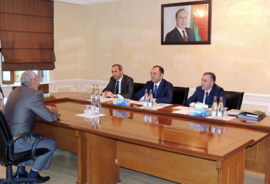 Председатель Государственного фонда социальной защиты провел в Исмаиллы прием для жителей пяти районов
