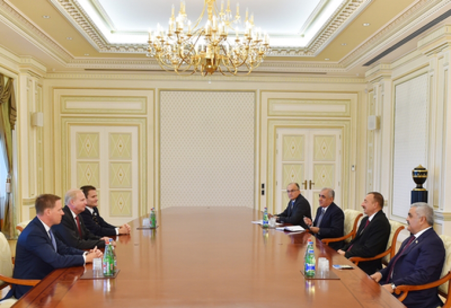Президент Ильхам Алиев принял генерального исполнительного директора компании bp ВИДЕО