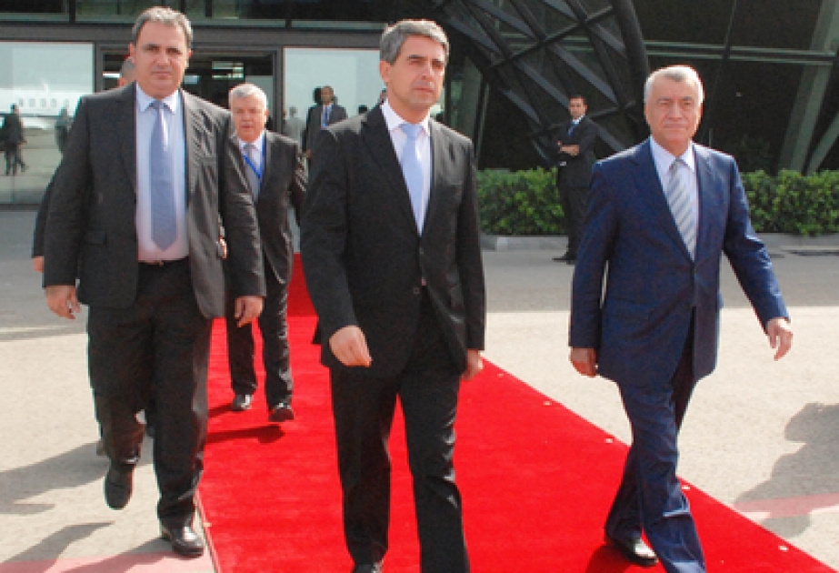 Le président bulgare Rosen Plevneliev a terminé sa visite en Azerbaïdjan