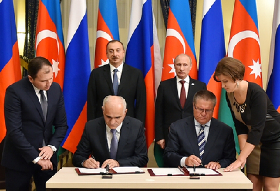 Les gouvernements azerbaïdjanais et russe ont signé un accord à Astrakhan VIDEO