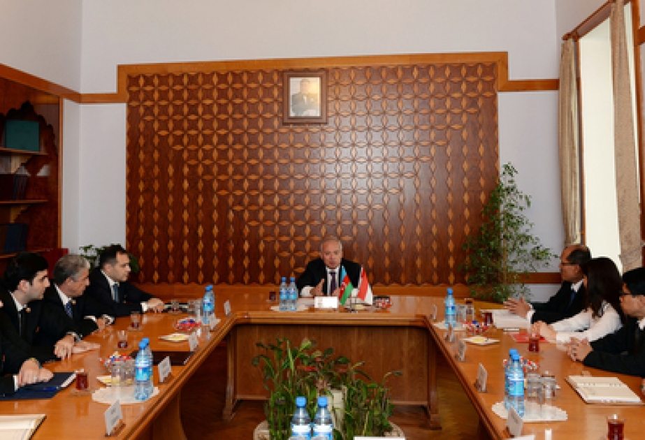 Обсуждалось развитие правового сотрудничества между конституционными судами Азербайджана и Индонезии
