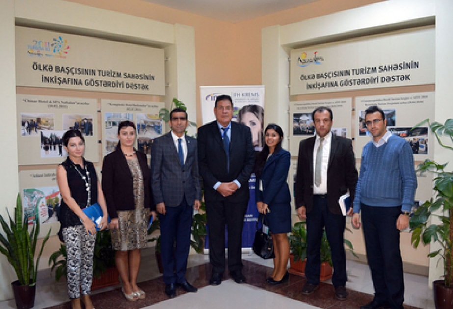 زيارة مؤسس مدير معهد السياحة المالطي معهد السياحة الأذربيجاني