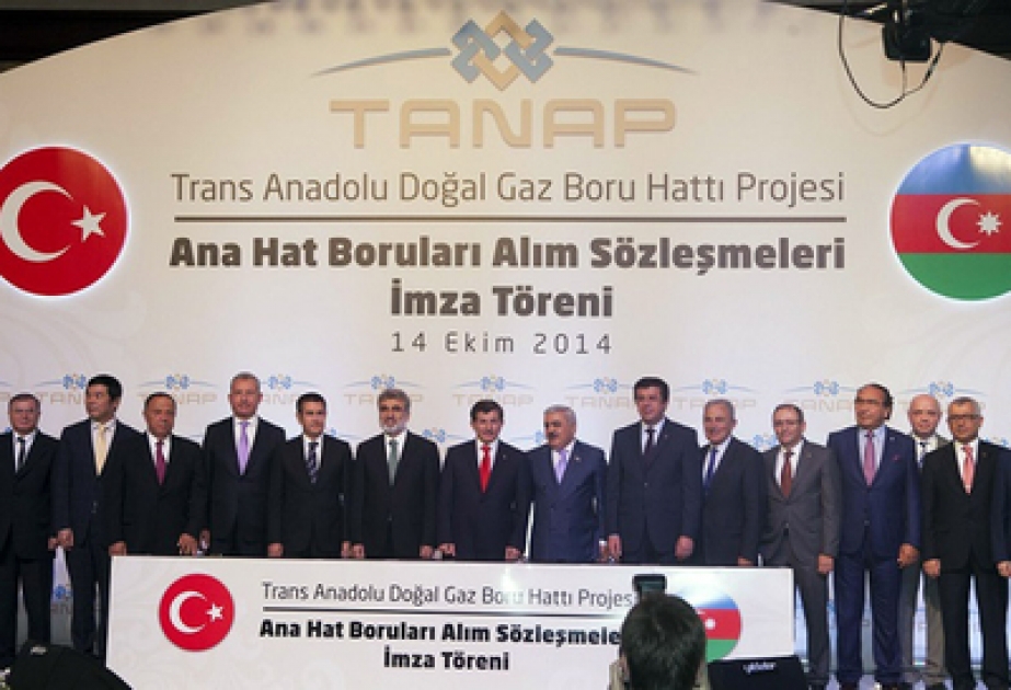 Major supply contract signed for TANAP gas pipeline