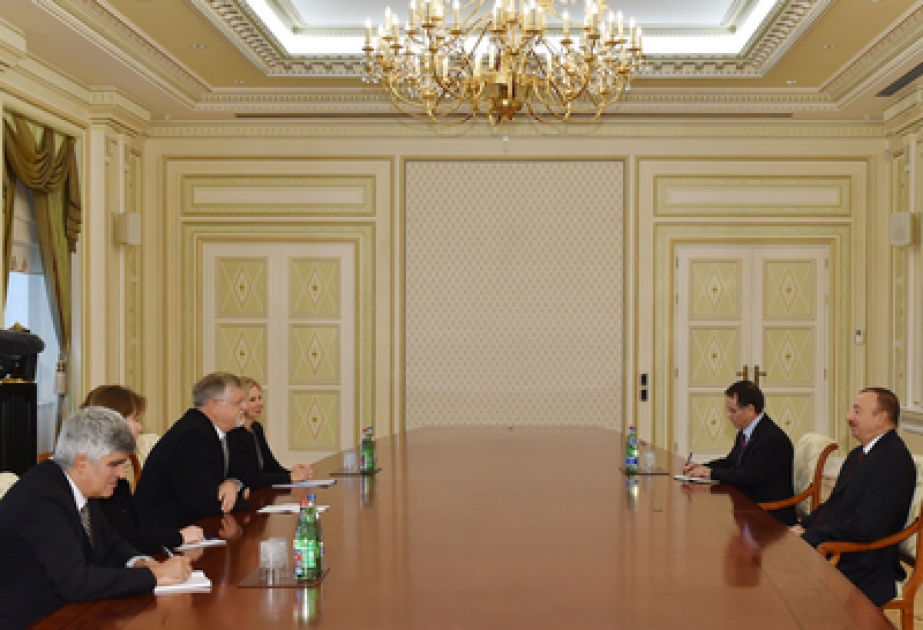 Le président Ilham Aliyev a rencontré le représentant spécial de l’Union européenne pour le Caucase du sud et la crise en Géorgie VIDEO