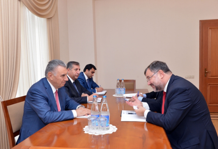 Azerbaijani Deputy PM meets OSCE Project Co-ordinator in Baku