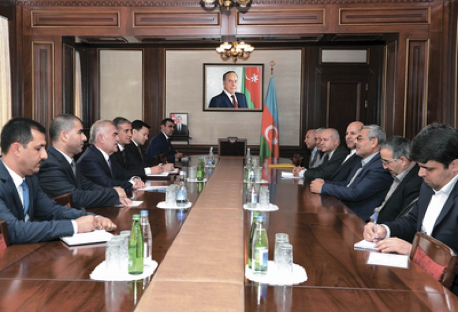 Chairman of Nakhchivan`s Supreme Majlis meets governor of West Azerbaijan Province of Iran
