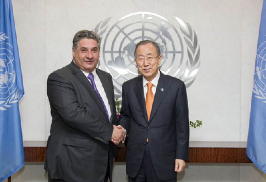 Le ministre azerbaïdjanais de la jeunesse et des sports a rencontré le secrétaire général de l’ONU