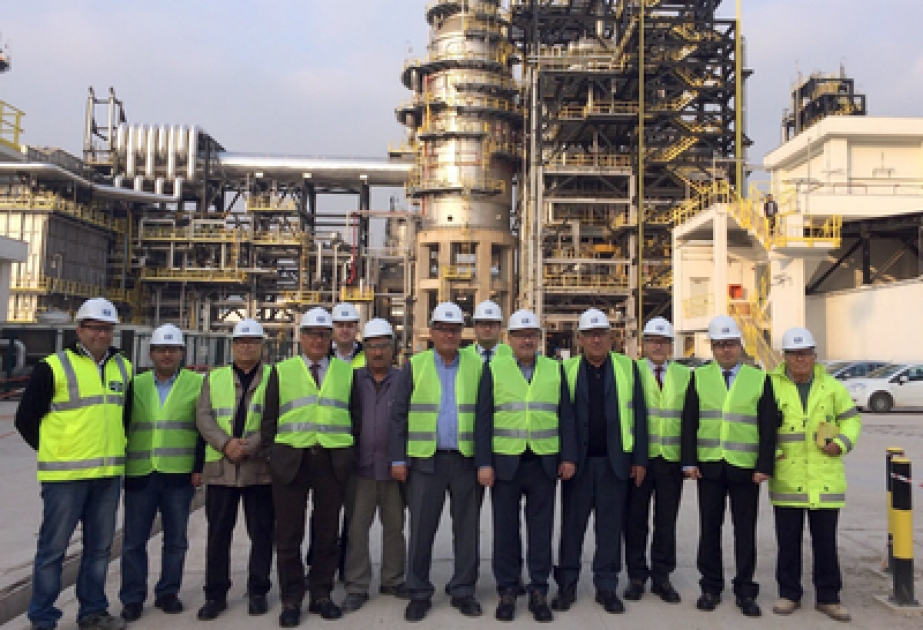 La délégation de la SOCAR a visité la raffinerie de pétrole d’Izmit pour se familiariser avec les travaux de modernisation