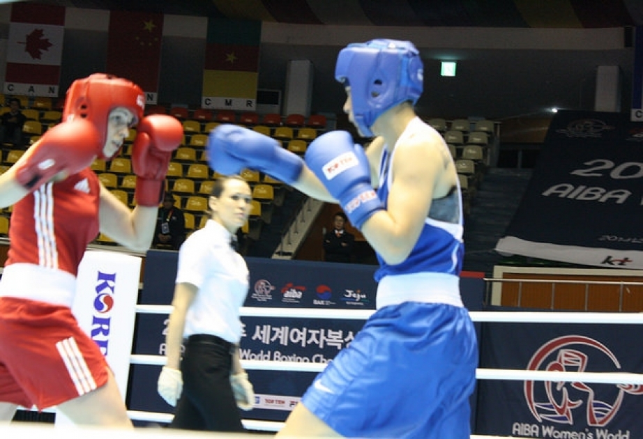 ملاكمة أذربيجانية تتسابق في ربع النهائي