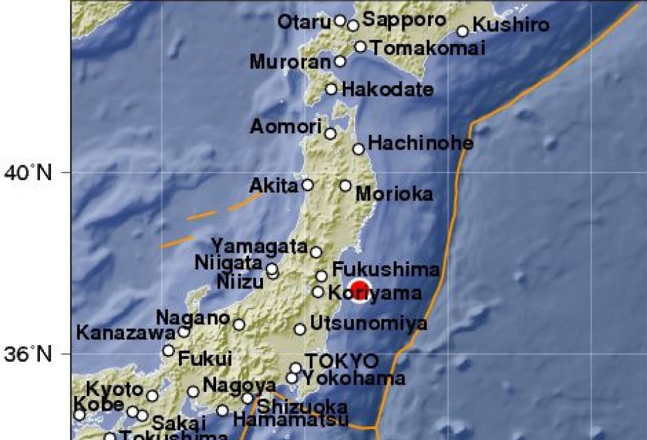زلزال بقوة 5.5 درجات يضرب شمال شرق اليابان