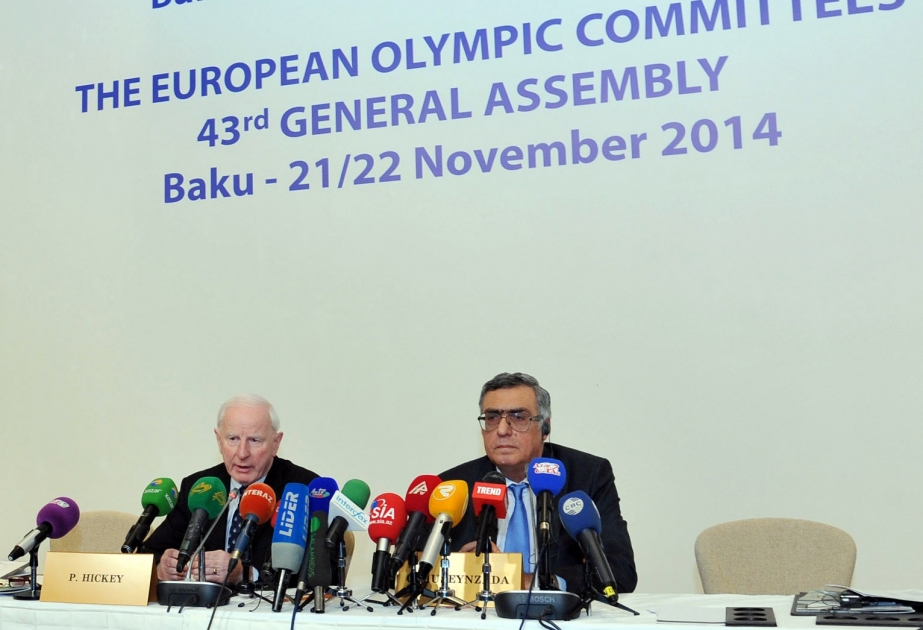 В Баку завершила работу очередная Генеральная ассамблея Европейского Олимпийского Комитета ВИДЕО